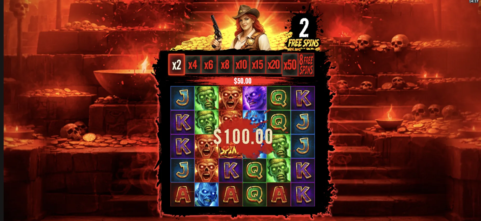 Giga Zombies slot by Yggdrasil — zombie apocalypse GigaBlox game